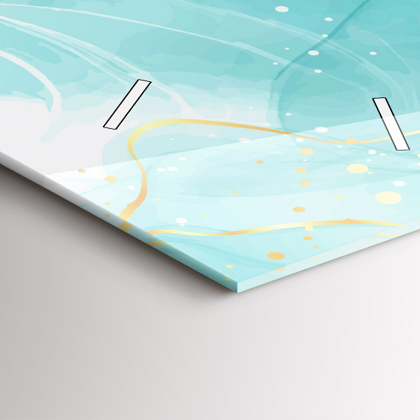 Reloj vertical Mármol abstracto - espejomat.es