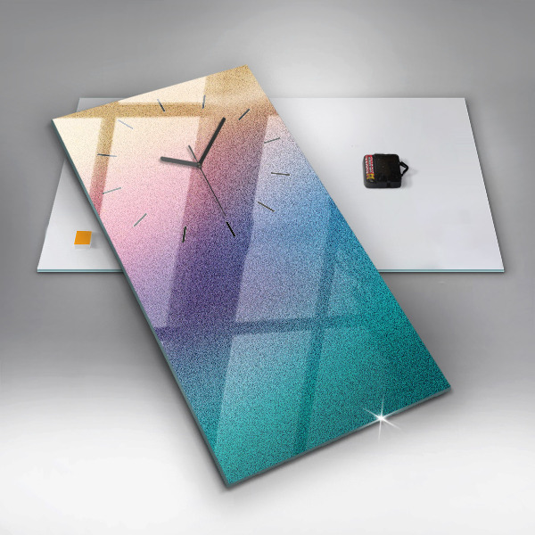 Reloj vertical Patrón degradado - espejomat.es