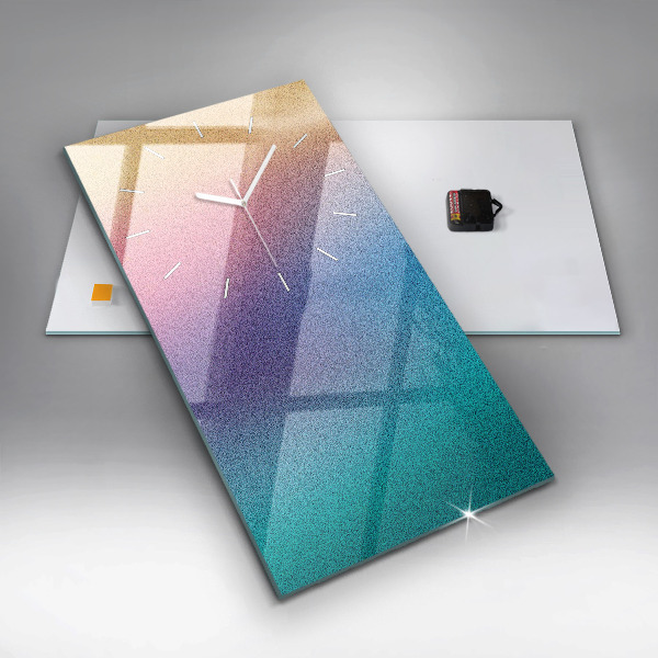 Reloj vertical Patrón degradado - espejomat.es