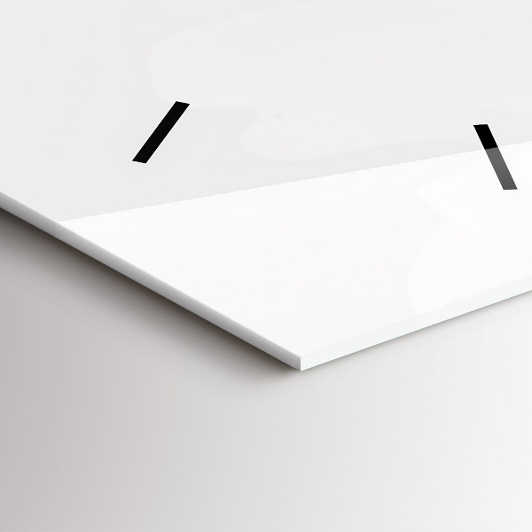 Reloj de cristal vertical Flores de peonía - espejomat.es