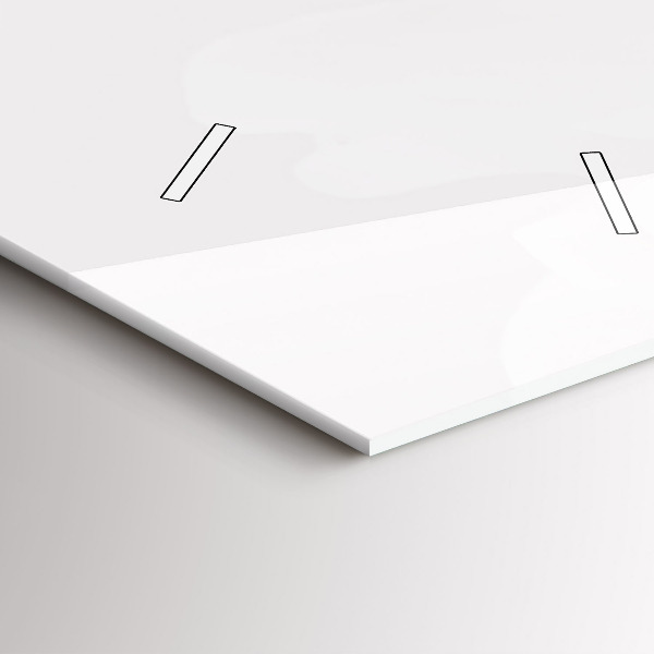 Reloj de cristal vertical Flores de peonía - espejomat.es