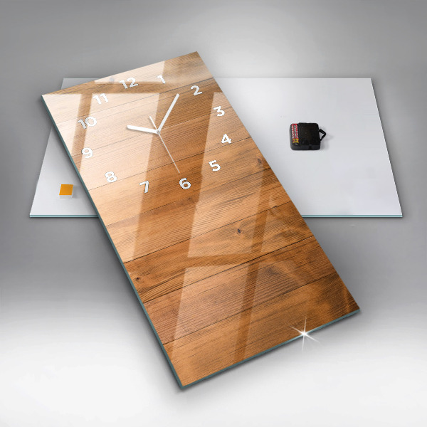 Reloj vertical Tablas de madera - espejomat.es