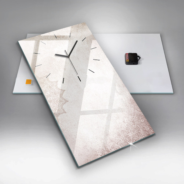 Reloj vertical Patrón decorativo - espejomat.es