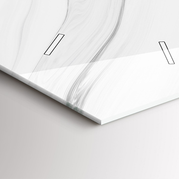 Reloj de cristal vertical Mármol decorativo - espejomat.es