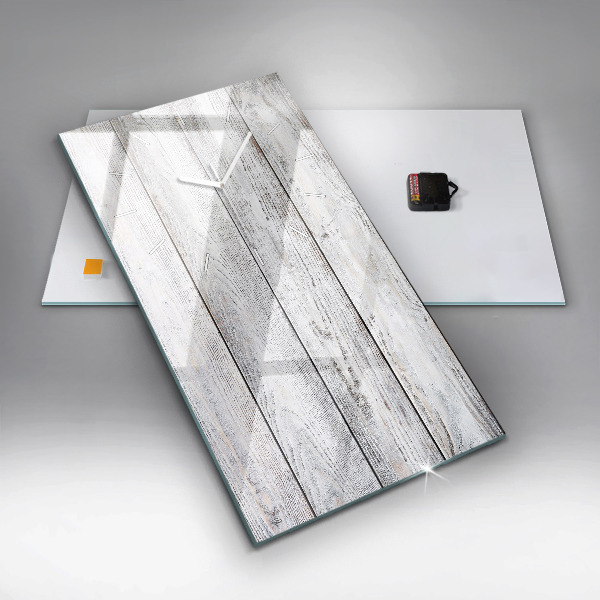 Reloj vertical Tablas pintadas - espejomat.es