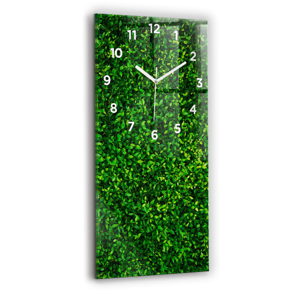 Reloj vertical Hojas de seto - espejomat.es