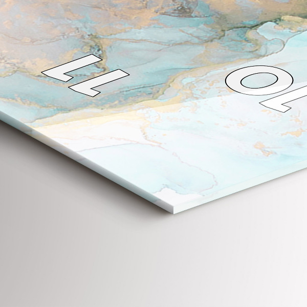 Reloj vertical Imagen abstracta - espejomat.es