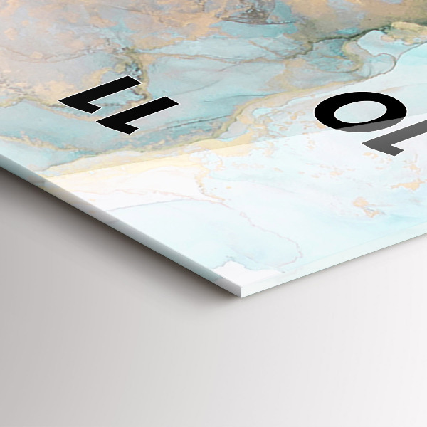 Reloj vertical Imagen abstracta - espejomat.es