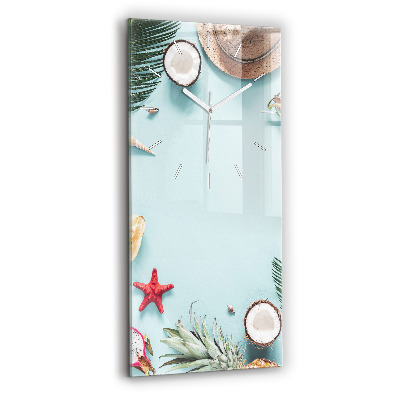 Reloj vertical Composición de verano - espejomat.es