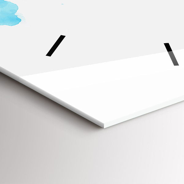 Reloj vertical Manchas pintadas - espejomat.es