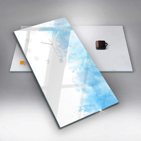 Reloj vertical Manchas pintadas - espejomat.es