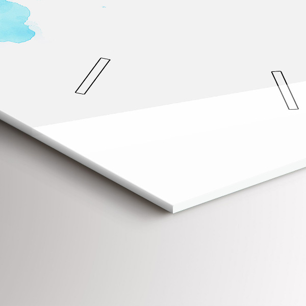 Reloj vertical Manchas pintadas - espejomat.es