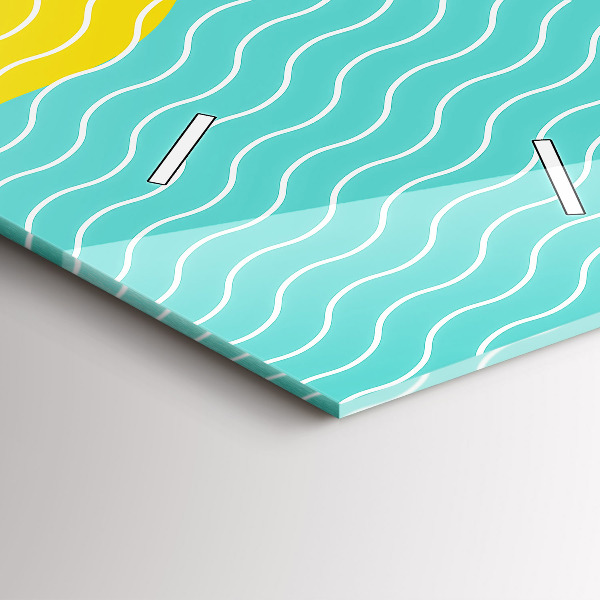 Reloj vertical Abstracción POP - espejomat.es