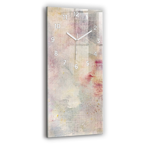 Reloj vertical Abstracción pintada - espejomat.es