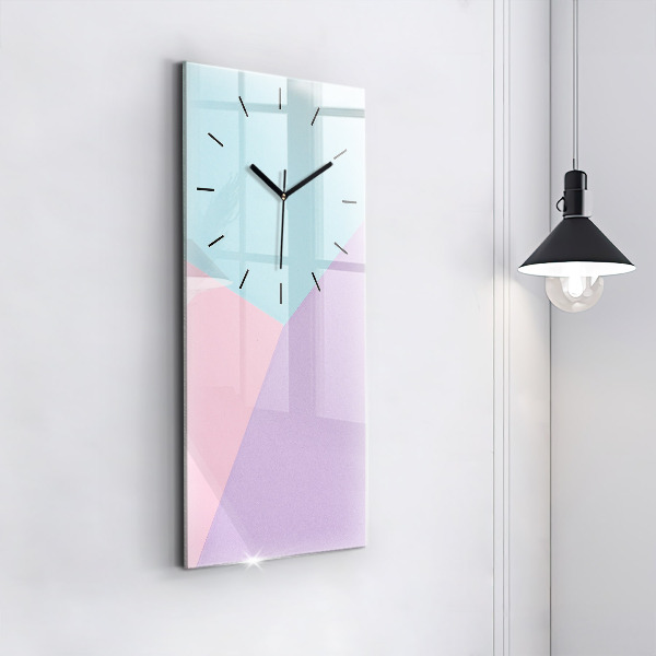 Reloj vertical Patrón pastel - espejomat.es