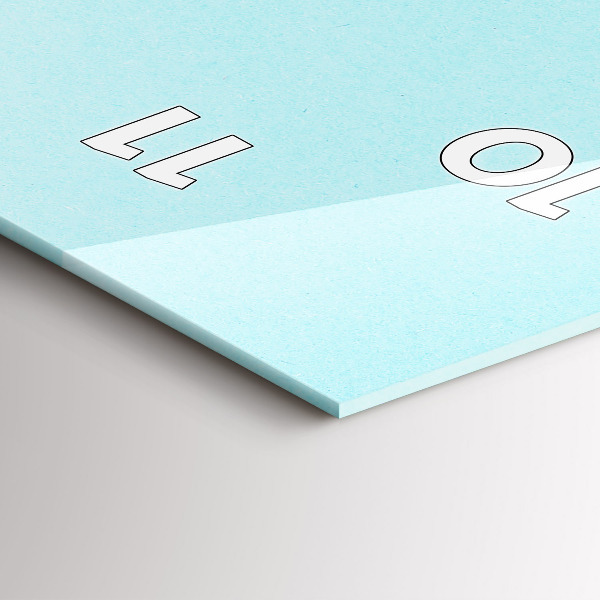 Reloj vertical Patrón pastel - espejomat.es