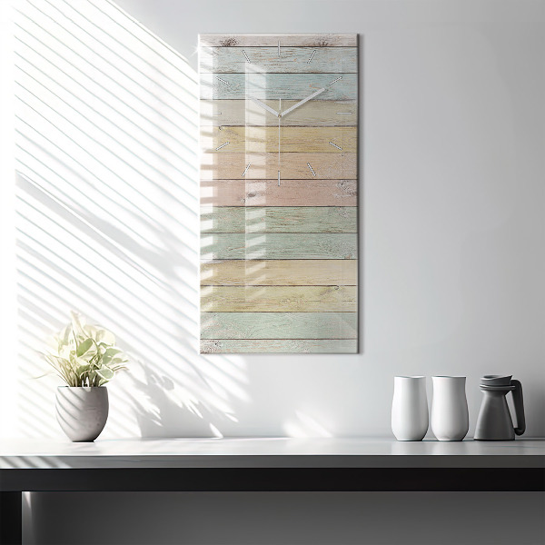 Reloj vertical Tablas de colores - espejomat.es