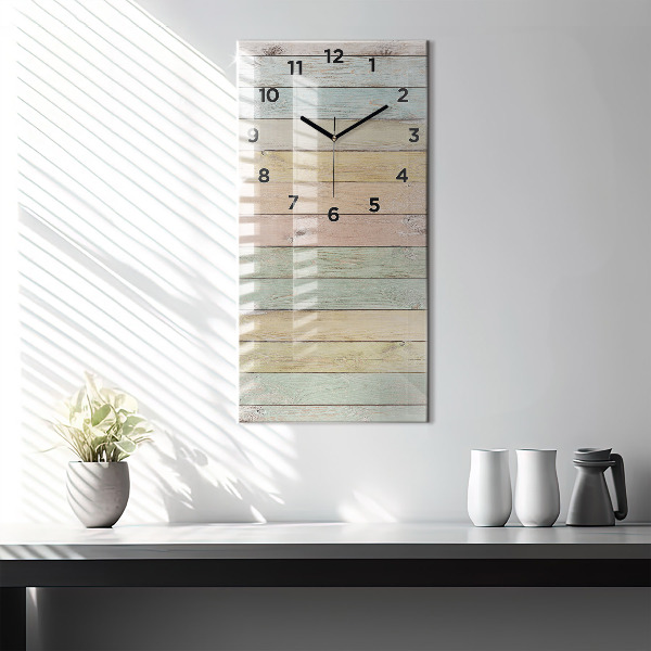 Reloj vertical Tablas de colores - espejomat.es
