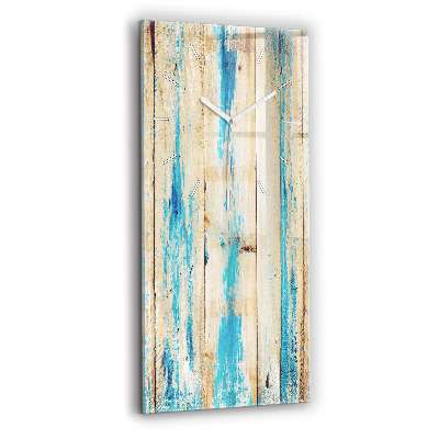 Reloj vertical Madera rayada - espejomat.es