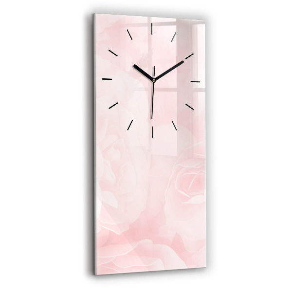 Reloj vertical Rosas en flor - espejomat.es