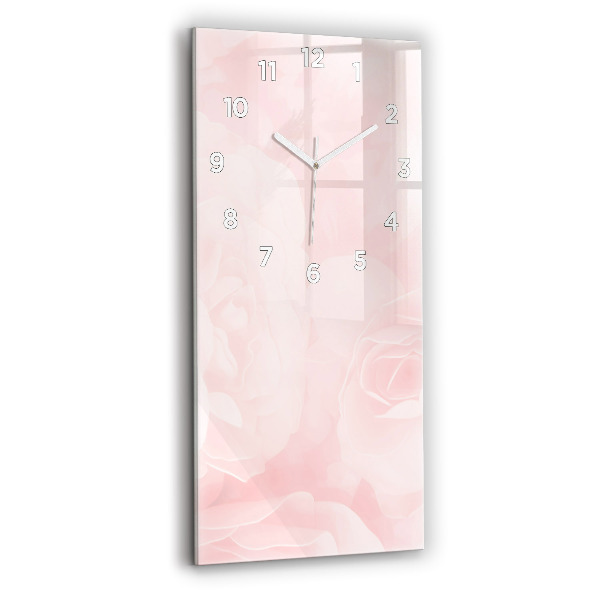 Reloj vertical Rosas en flor - espejomat.es