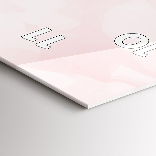 Reloj vertical Rosas en flor - espejomat.es