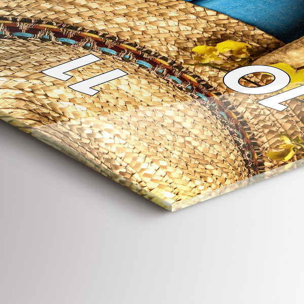 Reloj de vidrio vertical Accesorios de playa y tablas - espejomat.es