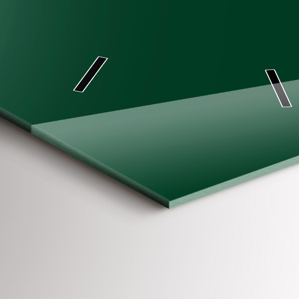 Reloj vertical Botella de color verde - espejomat.es