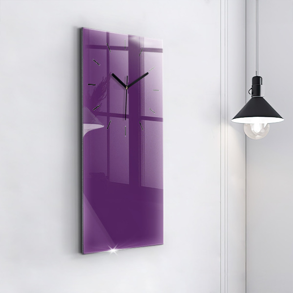 Reloj vertical Color morado - espejomat.es