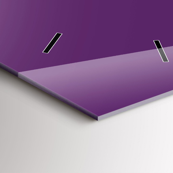 Reloj vertical Color morado - espejomat.es