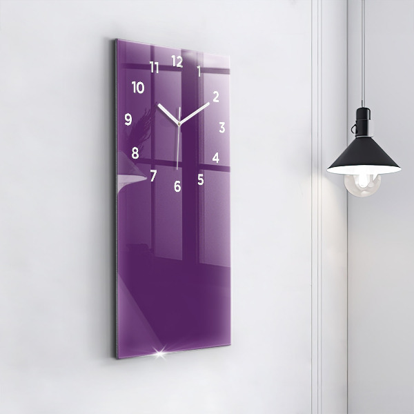Reloj vertical Color morado - espejomat.es