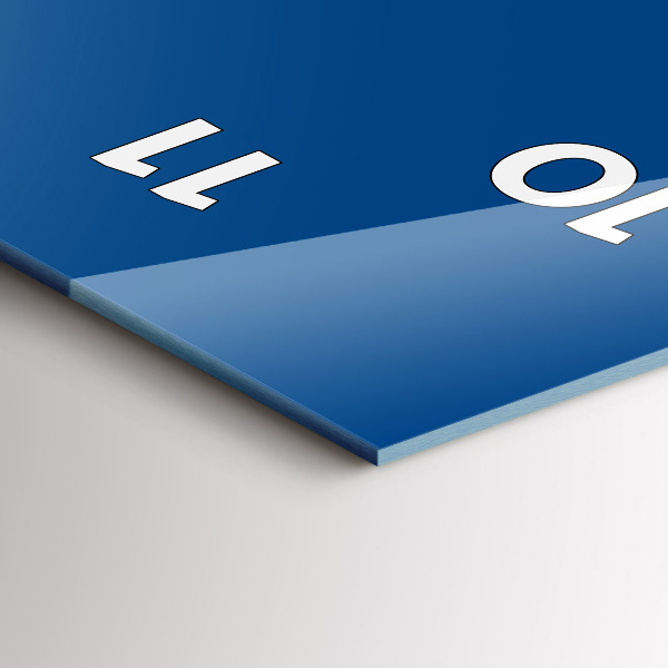 Reloj vertical Color azul - espejomat.es