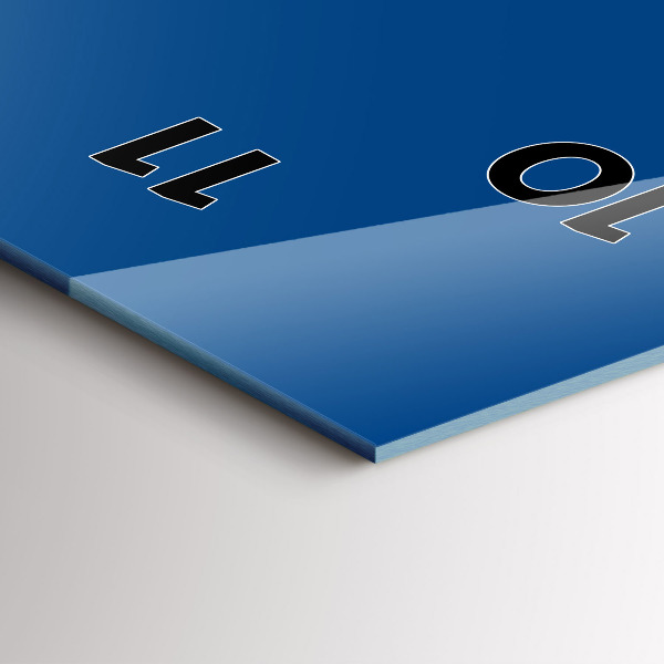 Reloj vertical Color azul - espejomat.es