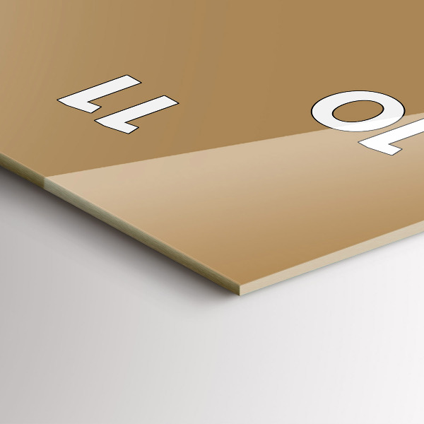 Reloj vertical Color beige oscuro - espejomat.es