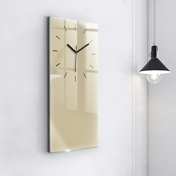 Reloj vertical El color beige - espejomat.es
