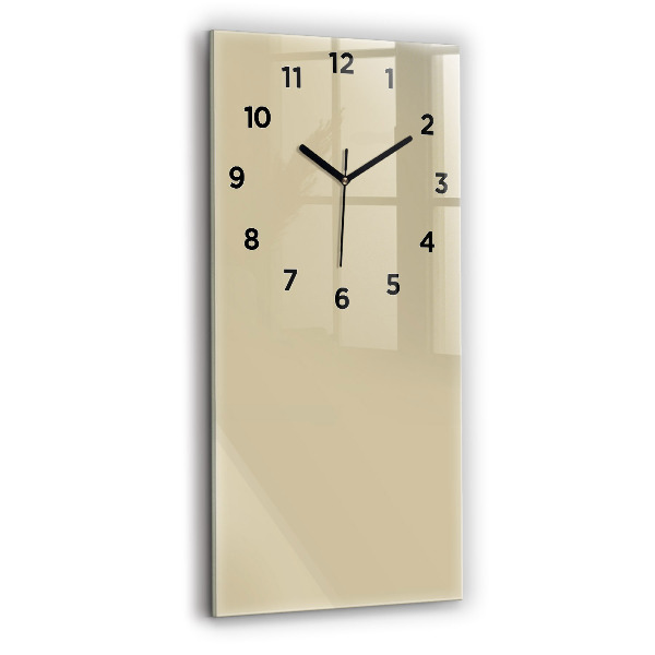 Reloj vertical El color beige - espejomat.es