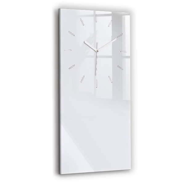 Reloj de cristal vertical Color blanco oscuro - espejomat.es