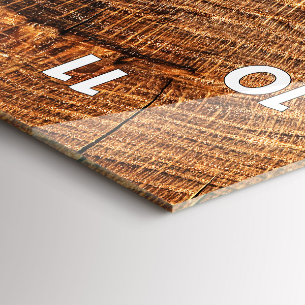 Reloj vertical Madera decorativa - espejomat.es