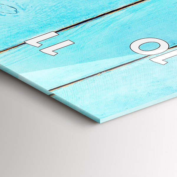 Reloj de vidrio vertical Accesorios navideños - espejomat.es