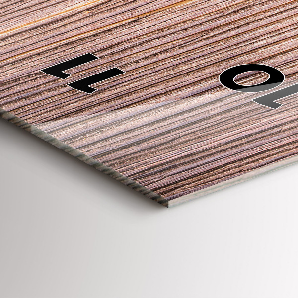 Reloj de vidrio vertical Pimentón - espejomat.es