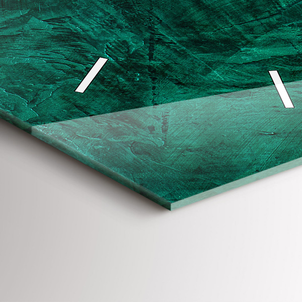 Reloj vertical Pared esmeralda - espejomat.es