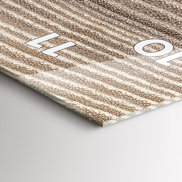 Reloj de vidrio vertical Tronco de árbol - espejomat.es