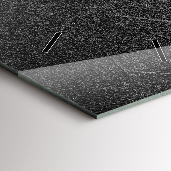 Reloj de cristal vertical Pimientos rojos - espejomat.es