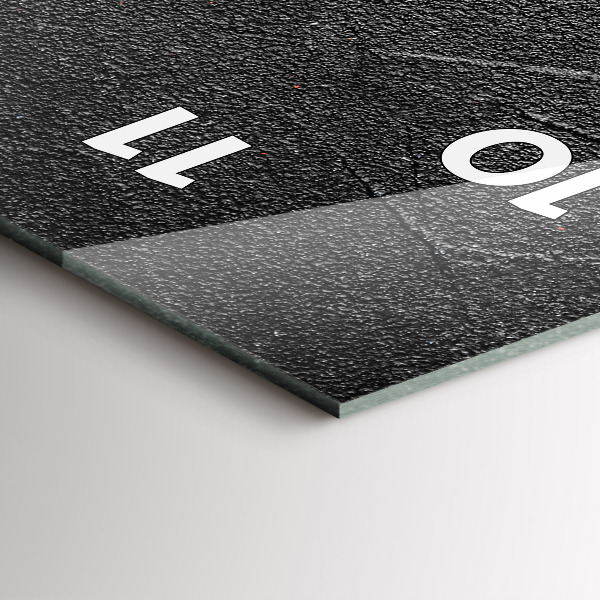 Reloj de cristal vertical Pimientos rojos - espejomat.es