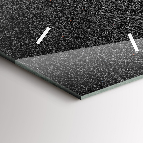 Reloj de cristal vertical Pimientos rojos - espejomat.es