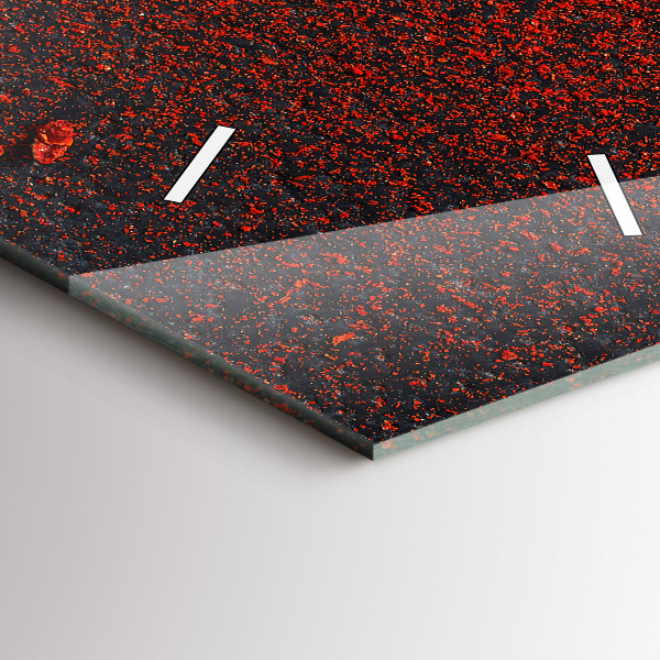 Reloj vertical Pimiento rojo picante - espejomat.es