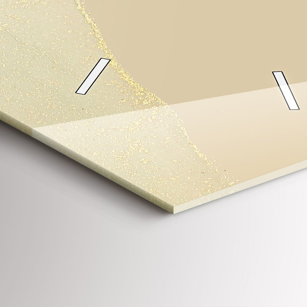 Reloj vertical Abstracción cromática - espejomat.es