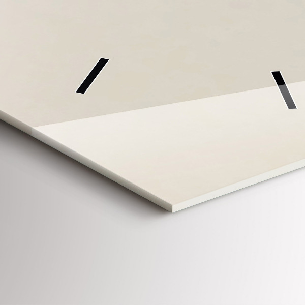 Reloj de cristal vertical Montañas abstractas - espejomat.es