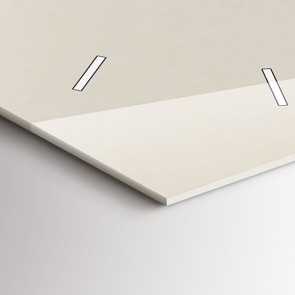 Reloj de cristal vertical Montañas abstractas - espejomat.es