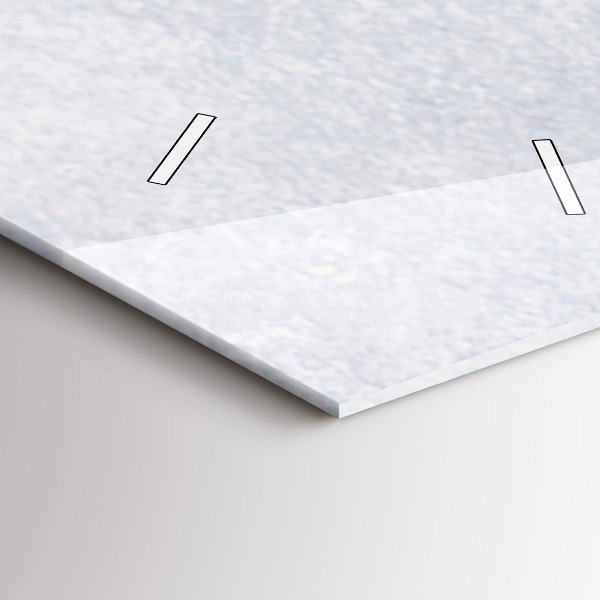 Reloj de vidrio vertical Pedazo de pastel - espejomat.es